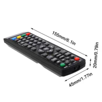 Wireless Remote Control Set Top Box Remote Controller for DVB-T2