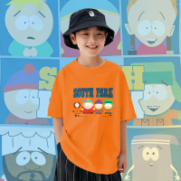 เสื้อยืดเด็ก การ์ตูน South park T-shirt การ์ตูน ผ้าCotton ใส่ได้ ทั้ง ชาย หญิง ใส่สบาย ไม่หด ไม่ย้#S