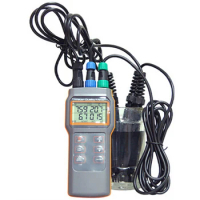 Digital Water Quality Meter Dissolved Oxygen Tester PH Meter PH Conductivit Salinity Temperature Saltiness Meter AZ8603