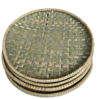 Tampah Anyaman Bambu Tali Rotan Diameter 57 cm