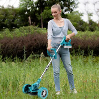 割草機 鋰電割草機小型家用充電式除草機多功能草坪機農用打草機神器~林之舍