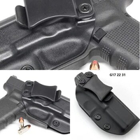 Inside the Waistband IWB Kydex Left Gun Holster For Taurus PT111 PT140 G2 Millenium G2C Glock 19 23 25 32 Concealed Carry