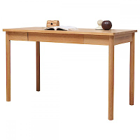 hoi! 原木日式和風白橡木實木1.2M書桌w0202 (H014217067)