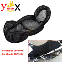 CBF190 R/X Motorcycle Mesh Seat Cover Cushion Pad Guard Insulation Breathable Sun-proof Net For Honda CBF190R CBF190X