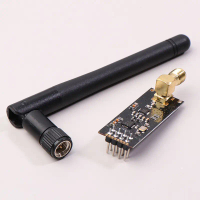 โมดูลไร้สาย NRF24L01 + PA + LNA พร้อมเสาอากาศ ระยะทางยาว 1000 เมตร FZ0410 1 ชิ้น