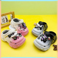 FF [Dép Người Lớn] Dép Sục Cross, Dép Sandal Đế Cao Kuromi, Labubu, Baby Three Cao Cấp GAUKID-G79