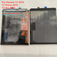 100% New HB406689EBW 4000mAh Battery For Huawei Y7 2019 / Y7 Prime / Pro 2019 DUB-LX1 LX2 L23 DUB LX3 L21 L22
