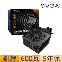 【EVGA 艾維克】600瓦 80PLUS銅牌 電源供應器(600 BA)