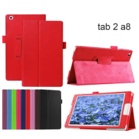 PU Leather Cover Case for Lenovo Tab2 A8 A8-50F A8-50LC Flip Stand tablet Cover Case for Lenovo Tab 3 8 TB3-850F TB3-850M capa