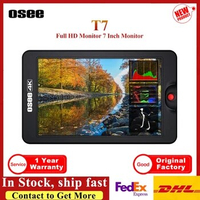 OSEE T7 1920 1200 Full HD Monitor 7 Inch Monitor 3000 Nits for DSLR Camera Field 3D Lut HDR IPS Support 4K HDMI- Input &amp; Output
