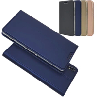 HereCase For Sony Xperia Z5 XP XA XA1 XA2 Ultra XZ XZ1 XZ2 Compact Slim Magnetic Voltage Leather Card Slot Flip Stand Case Cover