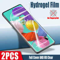 2pcs Hydrogel Film For Samsung Galaxy A71 A51 4G 5G UW Soft Gel Screen Protector Samsun Sansung Galaxi A 51 71 4 5 G Protection