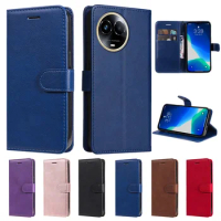 For Realme 11 5G Case Leather Magnetic Flip Wallet Card Holder Phone Cover For OPPO Realme 11 4G 11X Realme11 5G Coque Etui