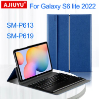 Keyboard Case For Samsung Galaxy Tab S6 Lite 10.4" SM-P613 SM-P619 2022 Tablet Wireless Bluetooth Keyboard Cover With touchpad