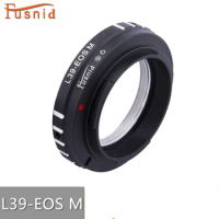 L39-EOS M Compatible with for Leica L39 Mount Lens to for Canon EOS M Mount Mirrorless Camera M1 M2 M3 M5 M6 M10 M50 M100 Camera