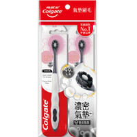 高露潔 Cushion Clean 備長炭牙刷 軟毛 2入