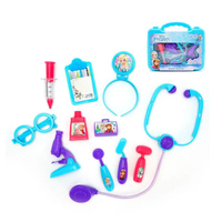 Disney Frozen ชุดคุณหมอ ดิสนีย์ โฟรเซ่น ลายลิขสิทธิ์แท้ รุ่น FZ-2638 สีฟ้า