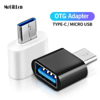 Type C To USB OTG Adapter Micro USB Type-C Male To USB-C Female Converter For Macbook Samsung Xiaomi USBC OTG Connector