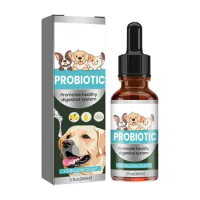 Dogs Probiotics Liquid 60ml Natural Digestive Enzyme Pet Care Solution Professional Cat Probiotics Digestive Health Support