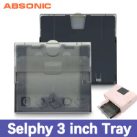 3 Inch Paper C Tray for Canon Card Size Paper Cassette PCC-CP400 for Canon Selphy CP1300 CP1200 CP910 CP900 CP800 Photo Printer