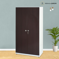 3尺單人塑鋼衣櫃 塑鋼置物櫃 防水塑鋼家具(附內鏡/鑰匙鎖)【米朵Miduo】