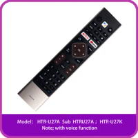 HTR-U27A Voice Remote Rontrol Compatible with Haier TV HTR-U27K LE65S8000UG LE32K6600SG LE55K6600UG LE43K6700UG spare parts