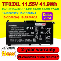 TF03XL Laptop Battery For HP Pavilion 14-BF 15-CC 15-CD 17-AR 14-BF033TX 15-CC001NA 15-CD000NG 17-AR007CA 11.55V 41.9Wh 3470mAh