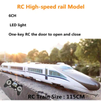 L115cm Remote Control Train Toy High-Speed Train EMU Boy Children's Gifts Simulation High-Speed Rail Toys Model
