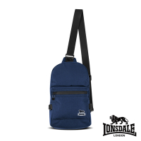 LONSDALE 英國小獅 率性潮流系列-多隔層單肩包-深藍 LD1613