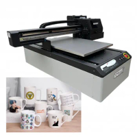 Inkjet A1 UV Printer 6090 Machine Print Flatbed Spot Printer 6090 UV Flatbed Printer For Wood Acrylic Phone Case Cover Card