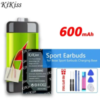 KiKiss Battery 600mAh for Bose Sport Earbuds Charging Base Replacement Bateria