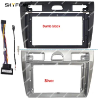 SKYFAME Car Frame Fascia Adapter Android Radio Dash Fitting Panel Kit For Ford Fiesta Mk5