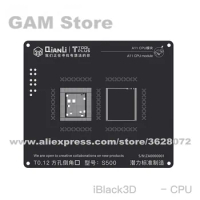 A11 CPU RAM BGA Stencil For iPhone 8 8Plus 8G CPU Module iBlack Reballing IC Pin Tin Plant Net Heating Template 0.12mm Thickness