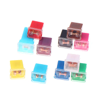 5pcs Mini Square Fuse 20A 30A 40A 50A 60A 70A 80A 90A Set fius kereta automotif dengan pelbagai kota