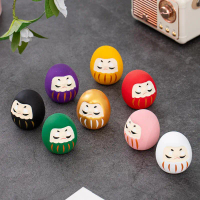 Tượng Daruma Bằng Gốm Nhật Bản Daruma Tumbler Đồ Thủ Công May Mắn Tài Lộc Trang Trí Phong Cảnh Búp B