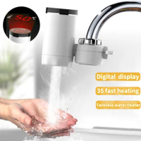 Kitchen 3000w Electric Water Heater Tap Instant Hot Water Faucet Heater Cold Heating Faucet Tankless Water Heater