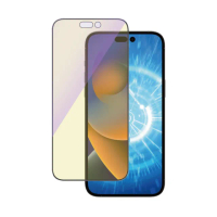 【PanzerGlass】iPhone 14 Pro Max 6.7吋 2.5D 耐衝擊抗藍光玻璃保護貼(黑)