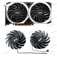 New the Cooling Fan for MSI RX6700XT 6750XT RX6600 RX6600XT RX6650XT MECH 2X Graphic Video Card PLD10010S12HH