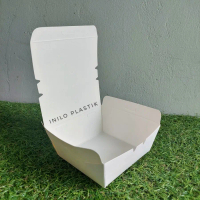 [25pcs] Paper Lunch Box Ukuran Small - S - Paper Box Kertas