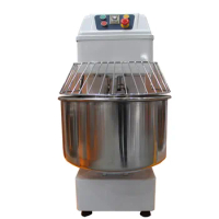 20KG Automatic Flour Mixing Machine Commercial Bread Dough Kneading Machine Spiral Dough Mixer With 304 Stainless Steel