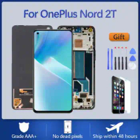 Suitable for OnePlus Nord 2T AMOLED LCD high-quality display, additional components, repair tools, and tempered film