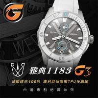 【RX8-G3第7代保護膜】雅典Ulysse Nardin膠帶款系列(含鏡面、外圈)腕錶、手錶貼膜(不含手錶)