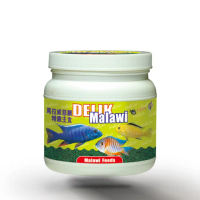 【FishLive 樂樂魚】DELIK Malawi 馬拉威 精緻主食 1100ml(小顆粒 馬拉威 慈鯛 魚隻 魚飼料 蝦飼料)