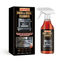 Professional Oven &amp; Grill Cleaner Heavy Duty Spray Removes Baked on Grease for Kitchen Cooktop Cooker Hoods