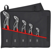 2024 New KNIPEX 5 Pc. Cobra Pliers Set In Tool Pouch | USA | NEW