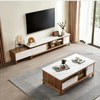 Mobiles Luxury Console Tv Cabinet Retro Entertainment Style Tv Cabinet Modern Wooden Muebles Para El Hogar Bedroom Furniture