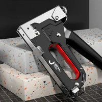 3 IN 1 Heavy Duty Staple Gun for DIY Home Decoration Furniture Stapler Manual Nail Gun