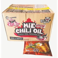 Sekarton 40 Pcs Mie Chili Oil Goreng Boncabe Rasa Original Kobe