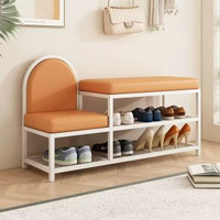 內地直送 - 換鞋凳多層鞋架入戶門換鞋椅可坐鞋架收納架大容量穿鞋凳鞋櫃組合