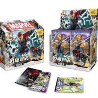 Wholesale KAYOU New Marvel CR MR Cards Iron Man Spider-Man Captain America Hulk Thor Movie Boy Game Card Toys